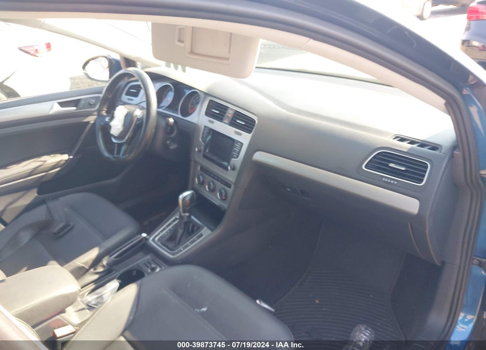 2015 VOLKSWAGEN GOLF TSI S 4-DOOR VIN: 3VW217AU7FM026288