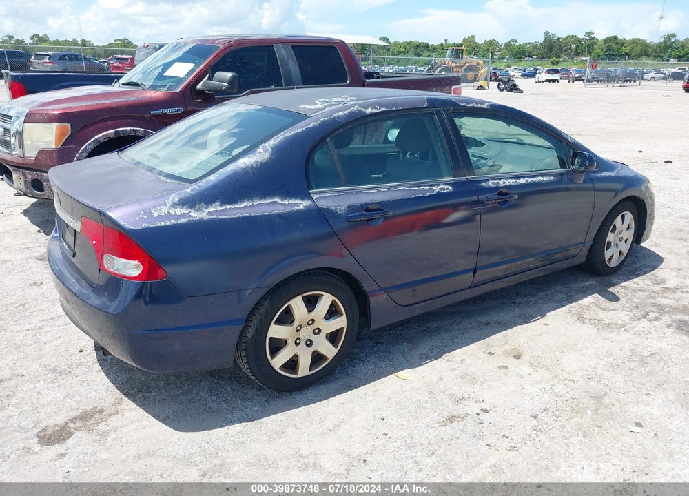 2009 HONDA CIVIC VIN: 2HGFA16599H533460
