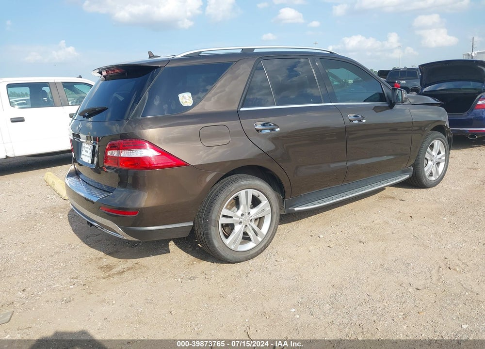 2013 MERCEDES-BENZ ML 350 VIN: 4JGDA5JB8DA161008