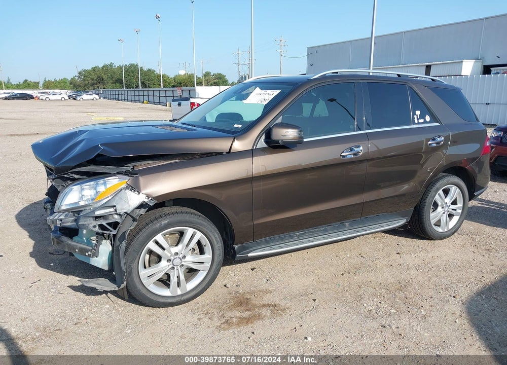 2013 MERCEDES-BENZ ML 350 VIN: 4JGDA5JB8DA161008