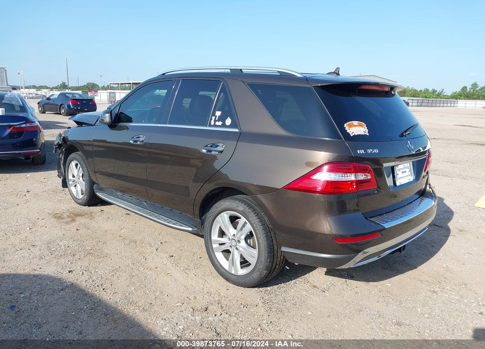 2013 MERCEDES-BENZ ML 350 VIN: 4JGDA5JB8DA161008