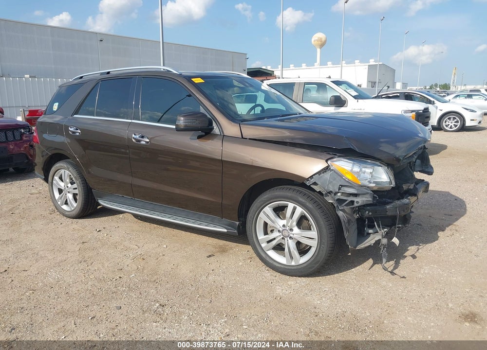 2013 MERCEDES-BENZ ML 350 VIN: 4JGDA5JB8DA161008