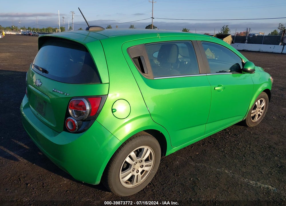 2016 CHEVROLET SONIC LT AUTO VIN: 1G1JC6SG8G4152760