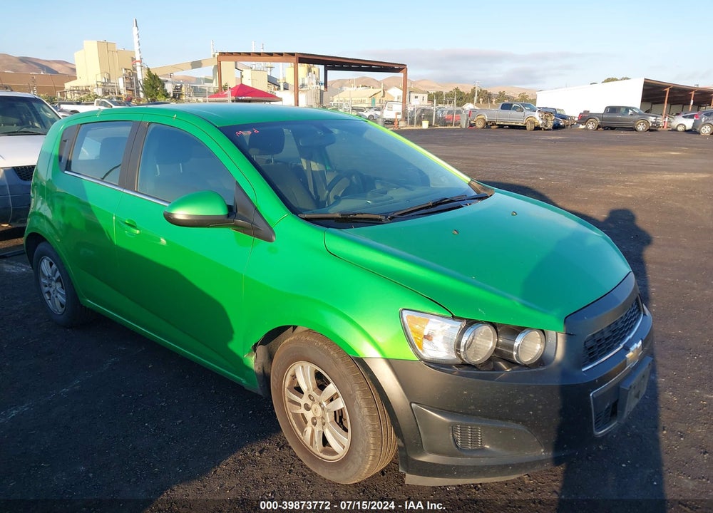 2016 CHEVROLET SONIC LT AUTO VIN: 1G1JC6SG8G4152760