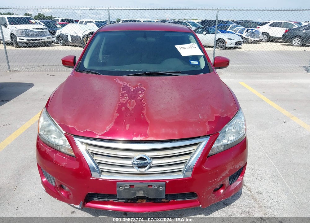 2013 NISSAN SENTRA SR VIN: 3N1AB7AP5DL753618