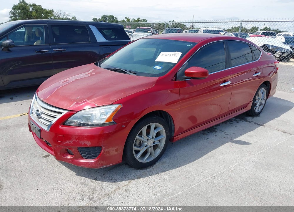 2013 NISSAN SENTRA SR VIN: 3N1AB7AP5DL753618