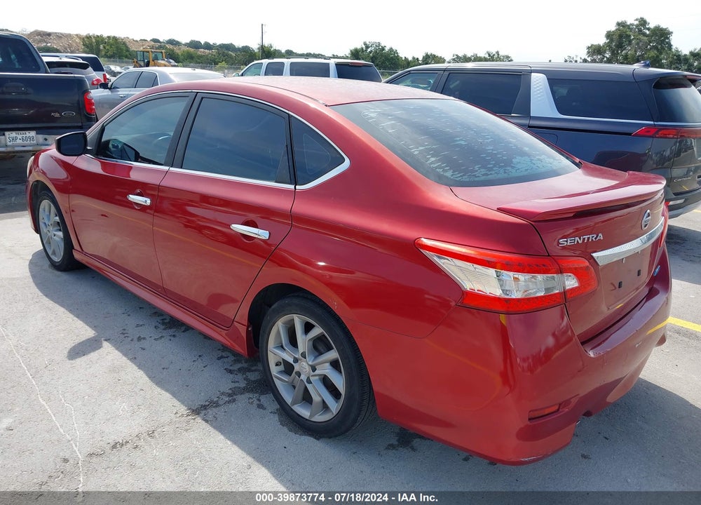 2013 NISSAN SENTRA SR VIN: 3N1AB7AP5DL753618