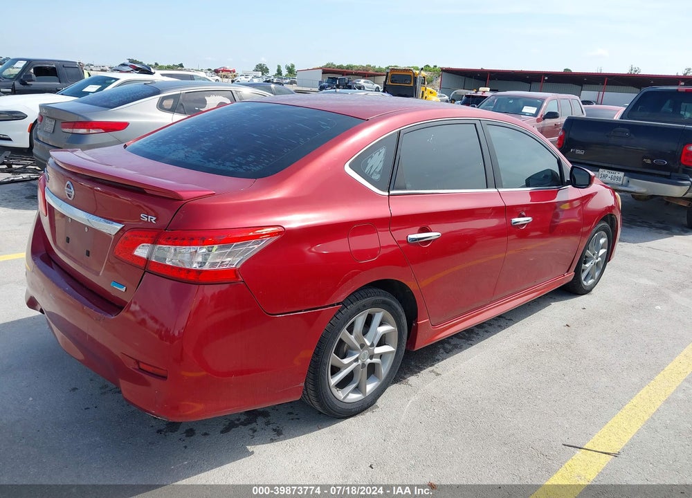 2013 NISSAN SENTRA SR VIN: 3N1AB7AP5DL753618