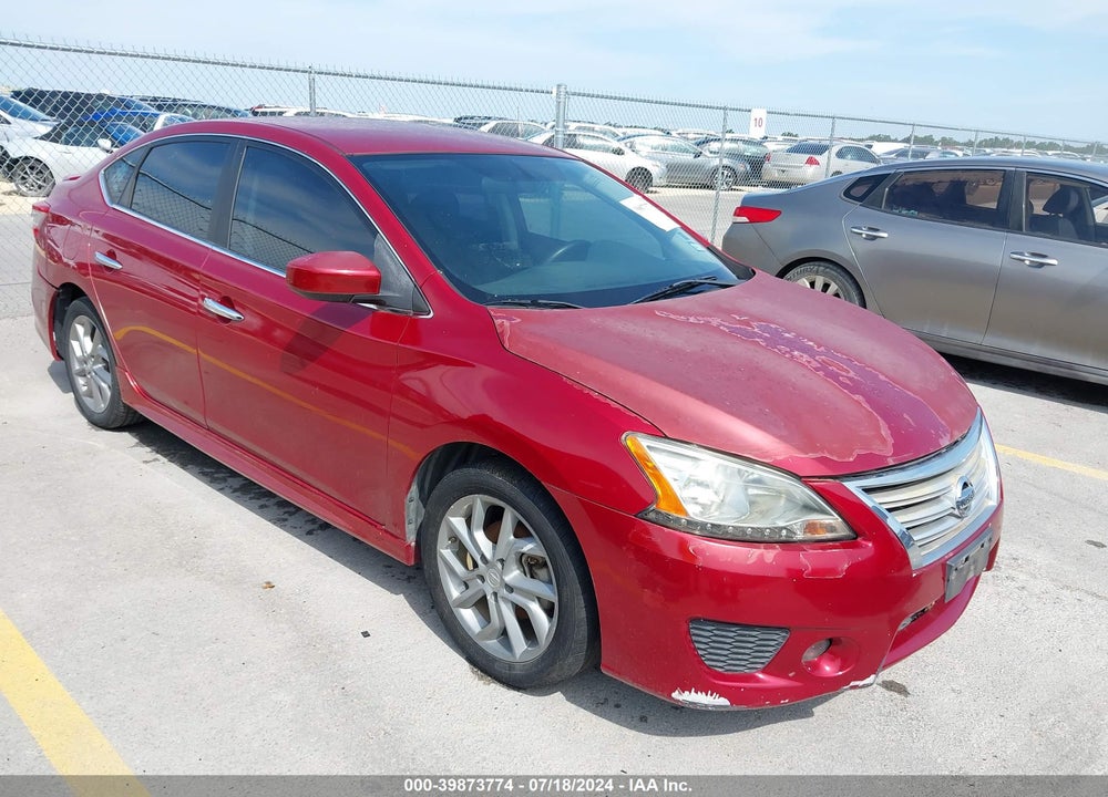 2013 NISSAN SENTRA SR VIN: 3N1AB7AP5DL753618