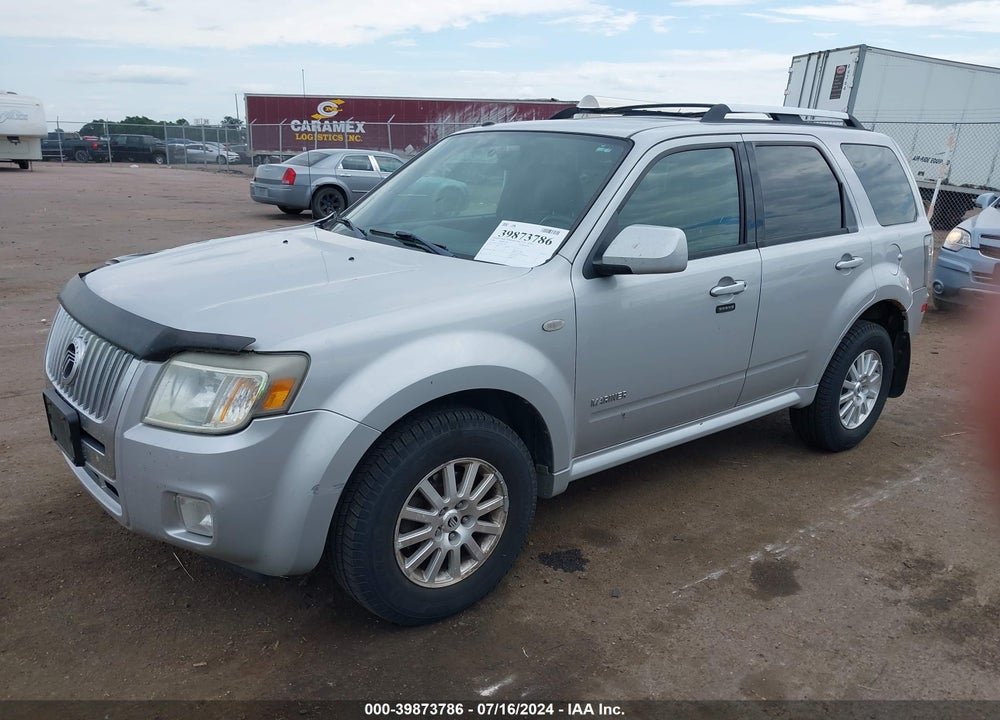 2008 MERCURY MARINER PREMIER VIN: 4M2CU97148KJ53835