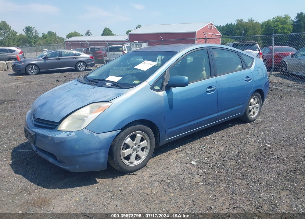 2005 TOYOTA PRIUS VIN: JTDKB20U853110849