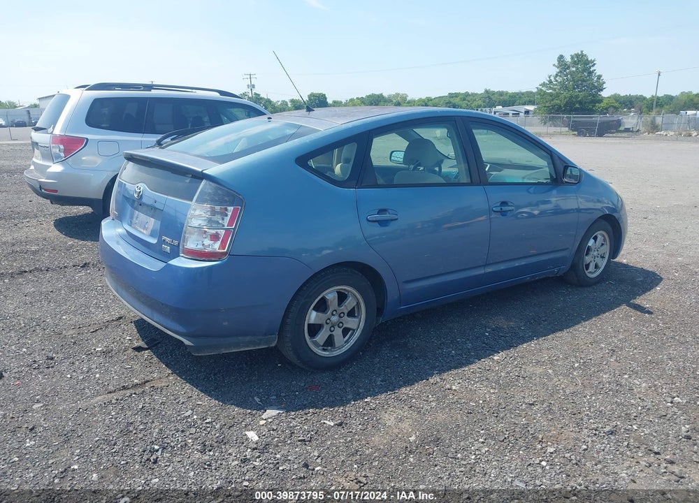 2005 TOYOTA PRIUS VIN: JTDKB20U853110849