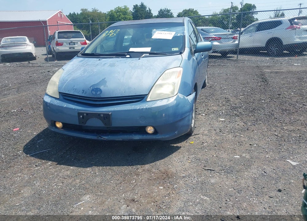 2005 TOYOTA PRIUS VIN: JTDKB20U853110849