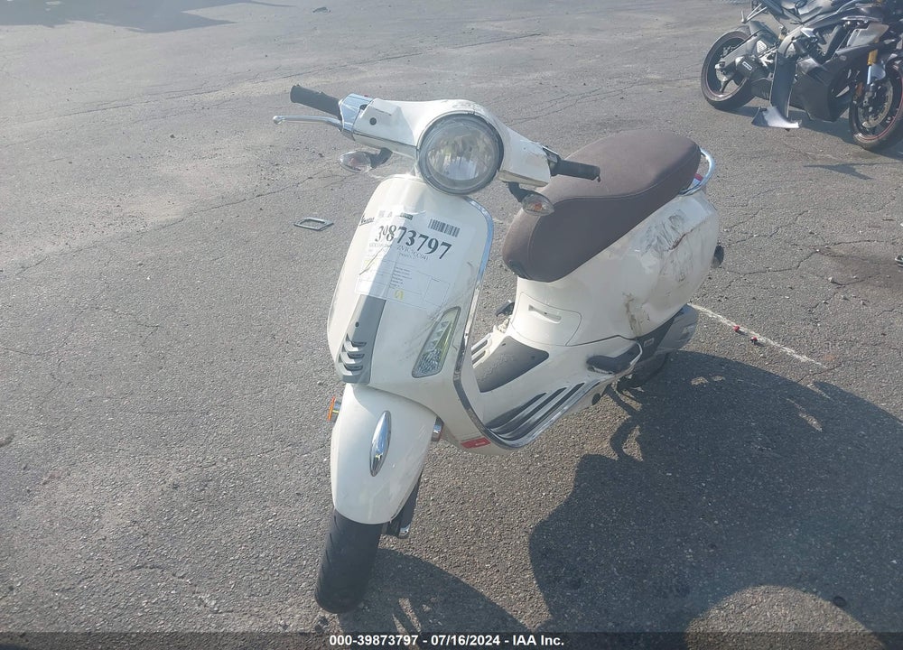 2019 VESPA PRIMAVERA 150 VIN: ZAPM818G0K5900466