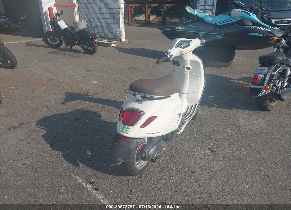 2019 VESPA PRIMAVERA 150 VIN: ZAPM818G0K5900466
