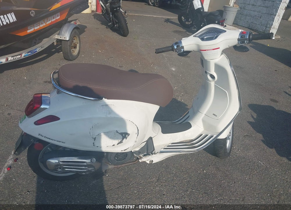 2019 VESPA PRIMAVERA 150 VIN: ZAPM818G0K5900466