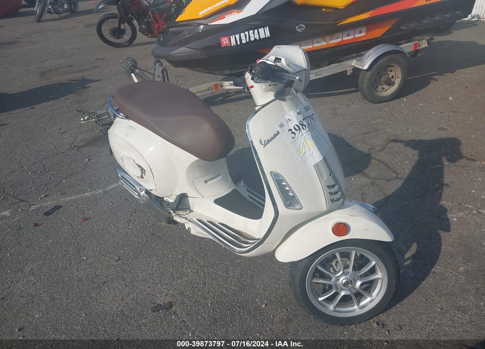 2019 VESPA PRIMAVERA 150 VIN: ZAPM818G0K5900466