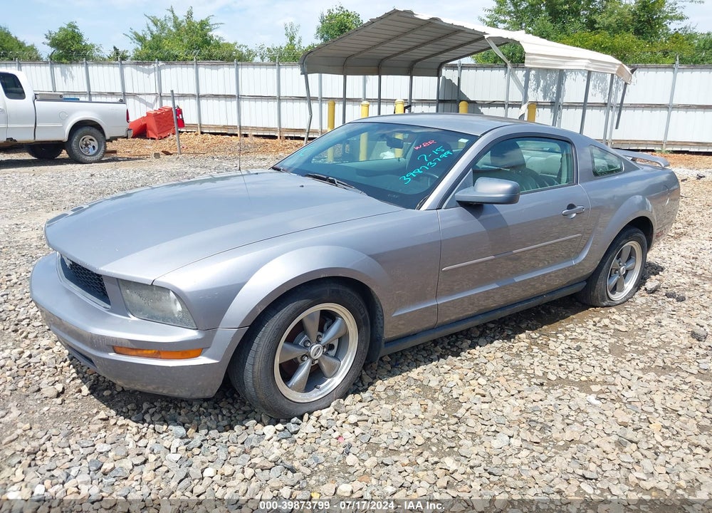 2006 FORD MUSTANG V6 VIN: 1ZVFT80N765195972