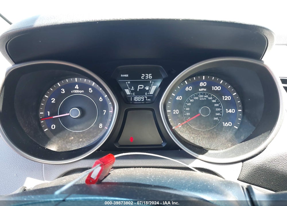 2014 HYUNDAI ELANTRA SE VIN: 5NPDH4AE8EH533249
