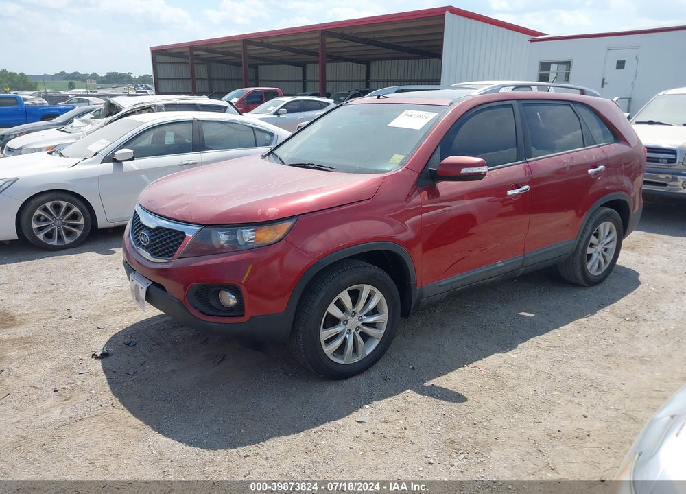 2011 KIA SORENTO EX V6 VIN: 5XYKU4A27BG021736