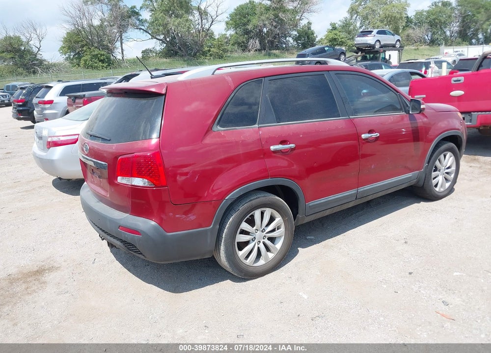 2011 KIA SORENTO EX V6 VIN: 5XYKU4A27BG021736
