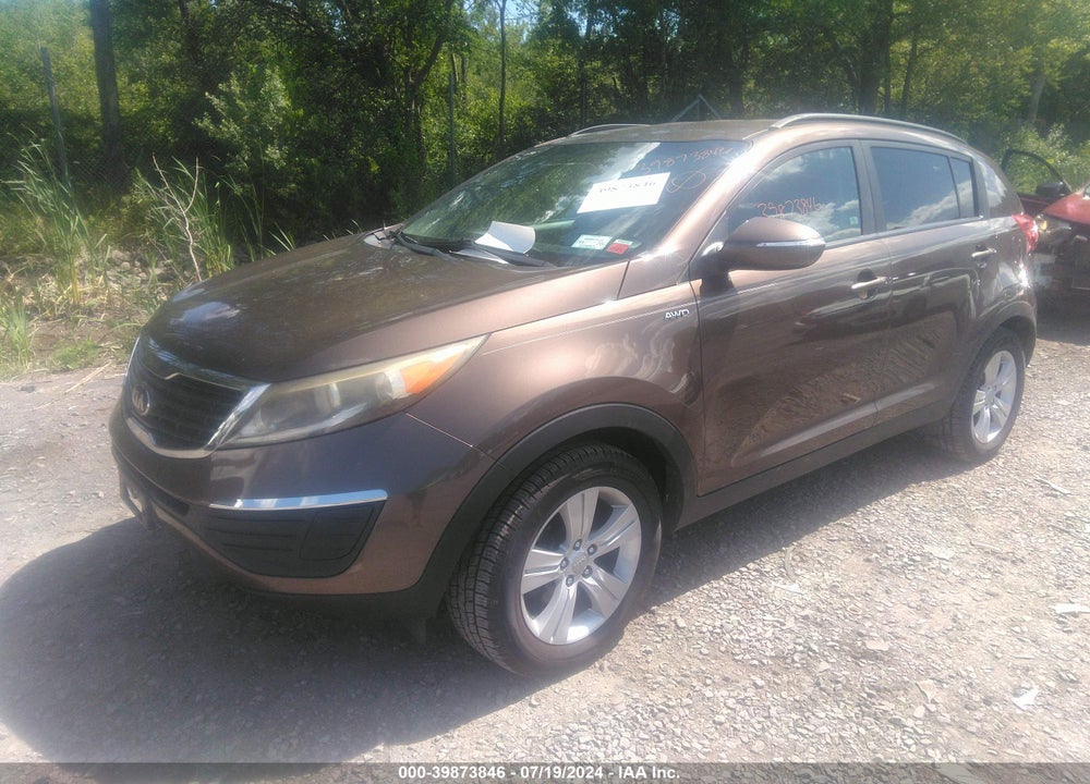 2013 KIA SPORTAGE LX VIN: KNDPBCA28D7487830