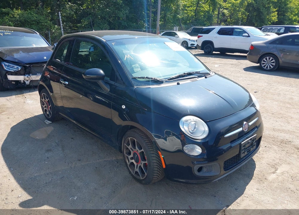 2015 FIAT 500 SPORT VIN: 3C3CFFBR9FT500264