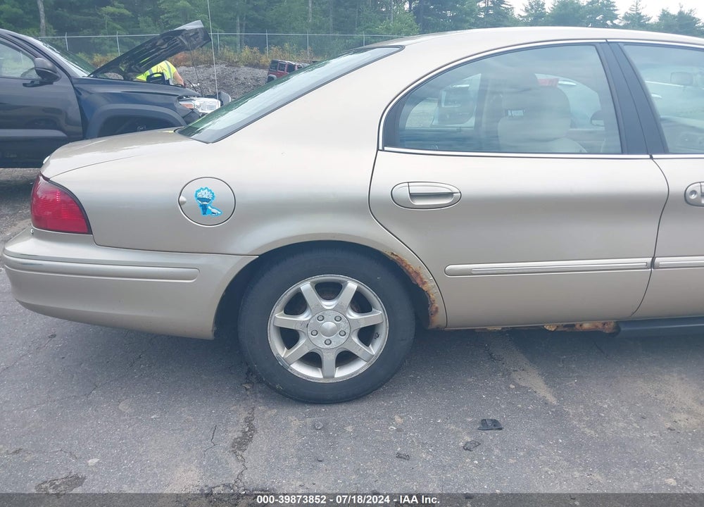 2000 MERCURY SABLE LS PREMIUM VIN: 1MEFM55S3YA627611