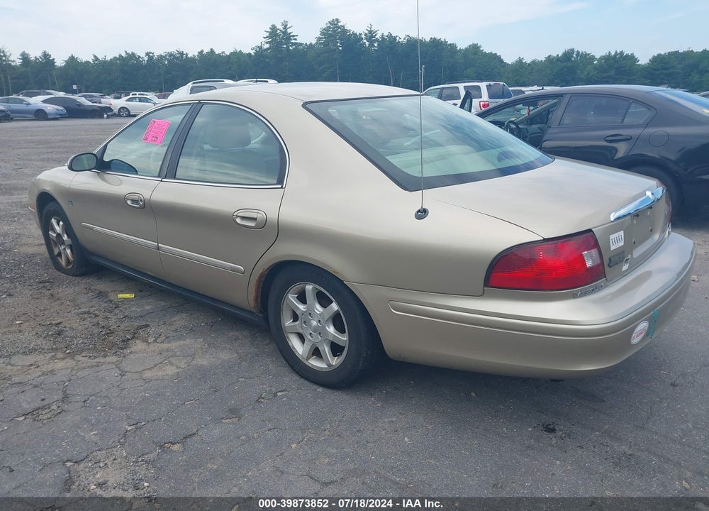 2000 MERCURY SABLE LS PREMIUM VIN: 1MEFM55S3YA627611