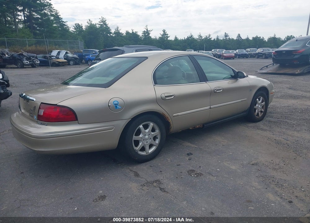 2000 MERCURY SABLE LS PREMIUM VIN: 1MEFM55S3YA627611
