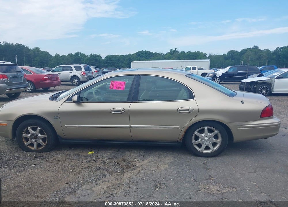 2000 MERCURY SABLE LS PREMIUM VIN: 1MEFM55S3YA627611