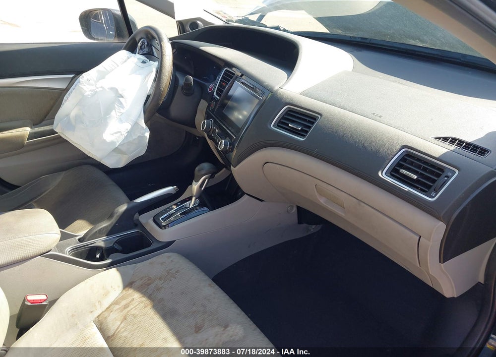 2015 HONDA CIVIC EX VIN: 19XFB2F89FE078807