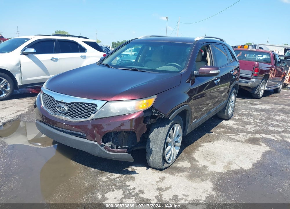 2011 KIA SORENTO EX V6 VIN: 5XYKUDA27BG116376