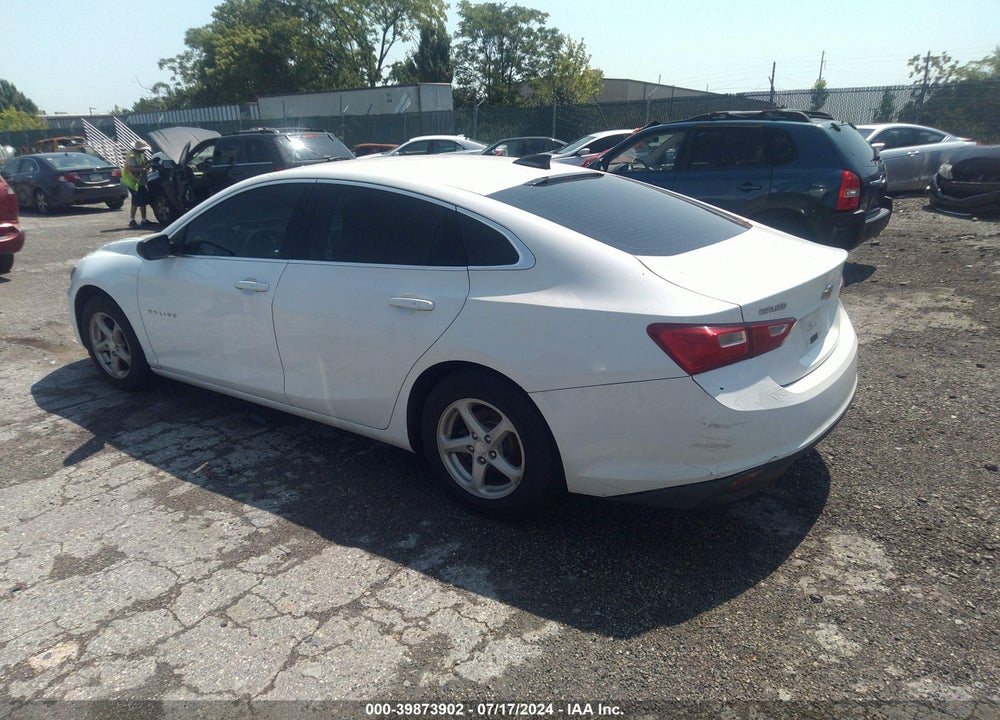 2016 CHEVROLET MALIBU LS VIN: 1G1ZB5ST2GF270076