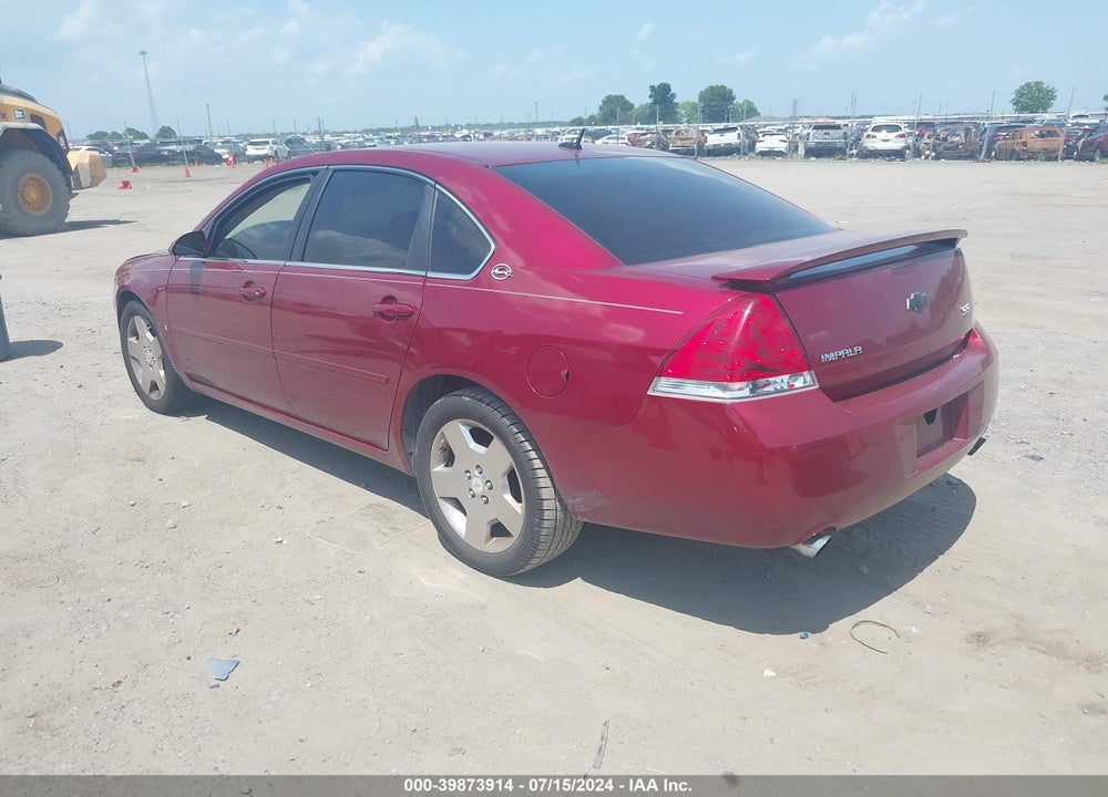 2008 CHEVROLET IMPALA  SS VIN: 2G1WD58C681256436
