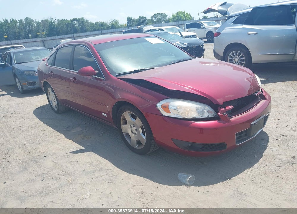 2008 CHEVROLET IMPALA  SS VIN: 2G1WD58C681256436