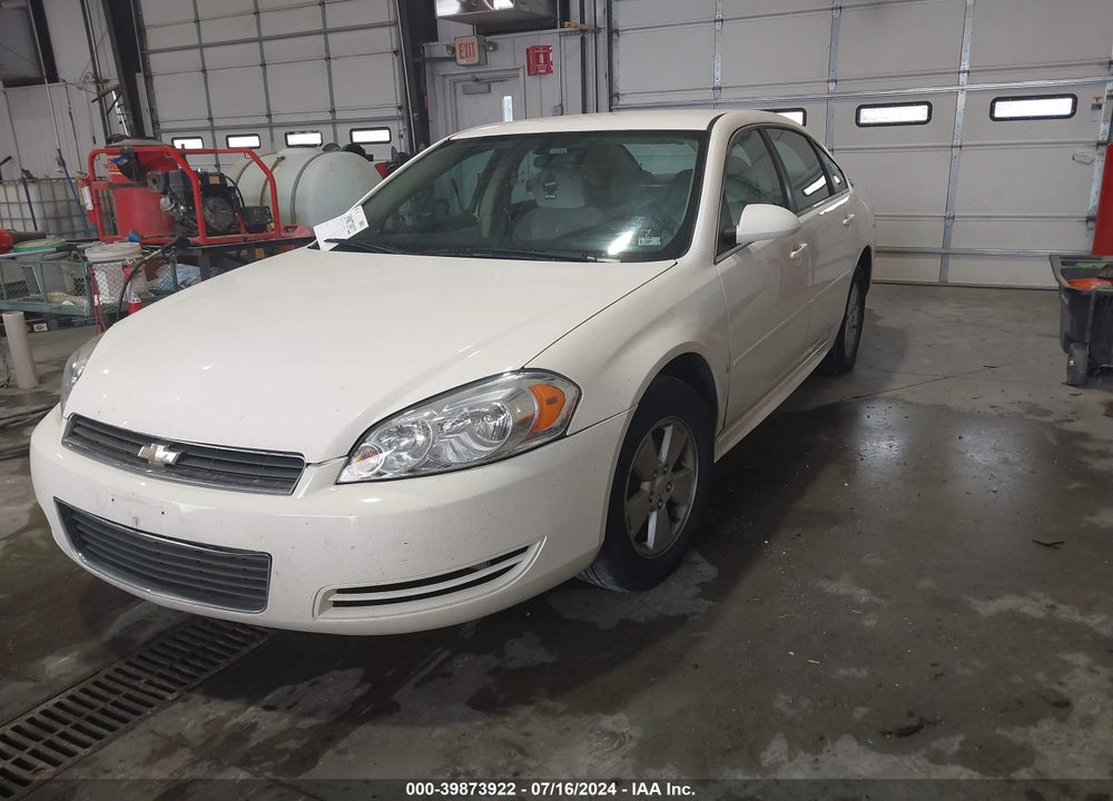 2009 CHEVROLET IMPALA LT VIN: 2G1WT57K591309639