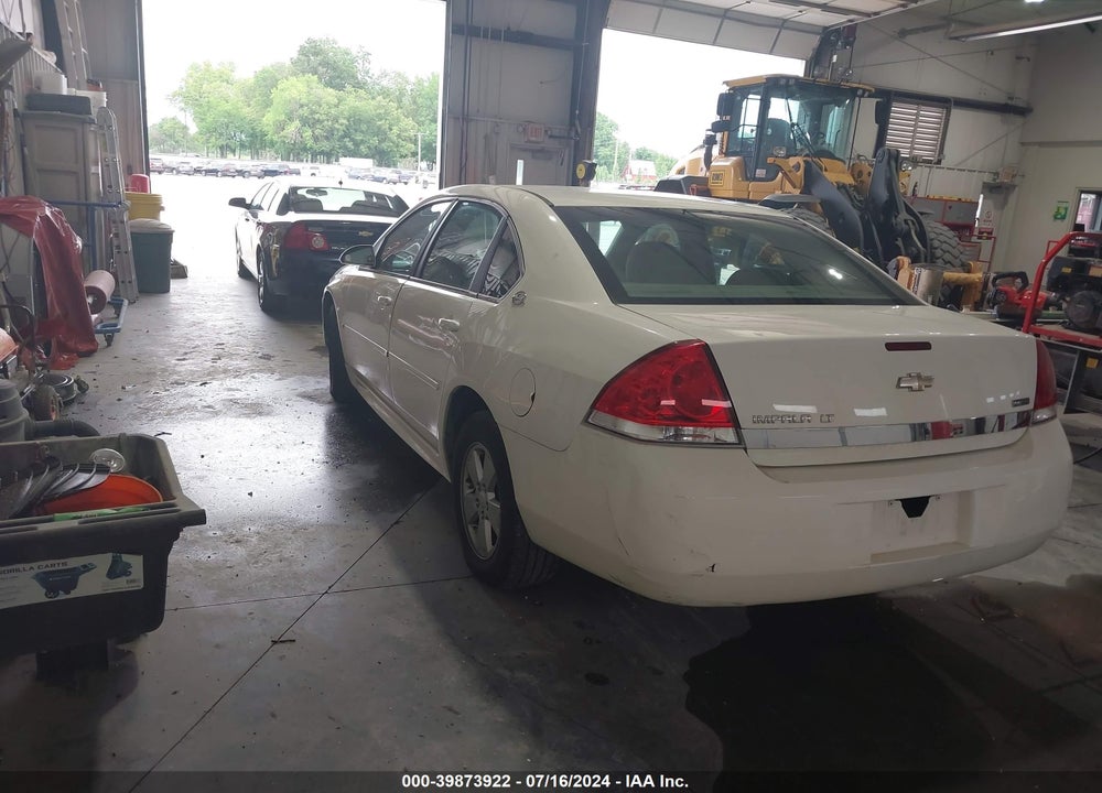 2009 CHEVROLET IMPALA LT VIN: 2G1WT57K591309639