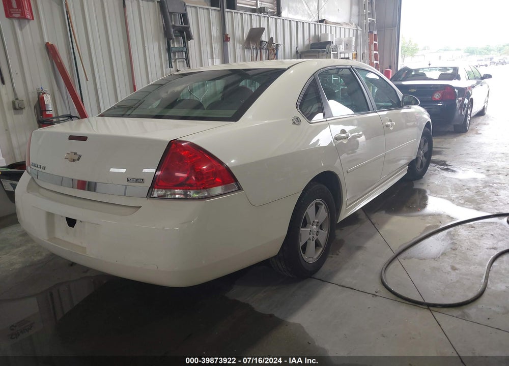 2009 CHEVROLET IMPALA LT VIN: 2G1WT57K591309639