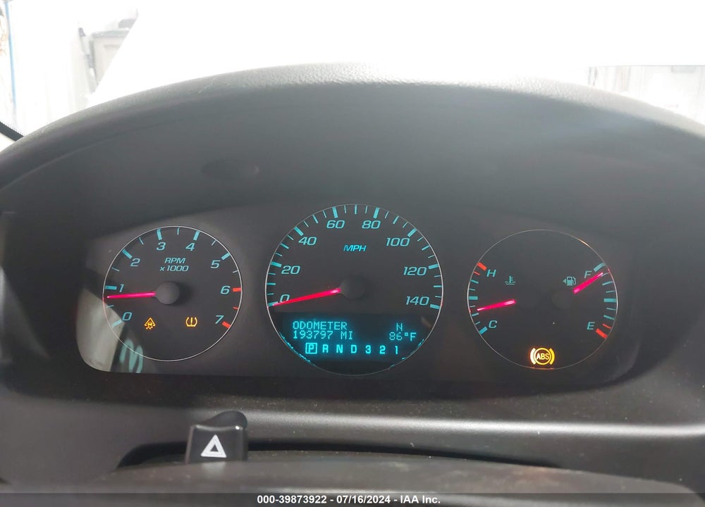 2009 CHEVROLET IMPALA LT VIN: 2G1WT57K591309639