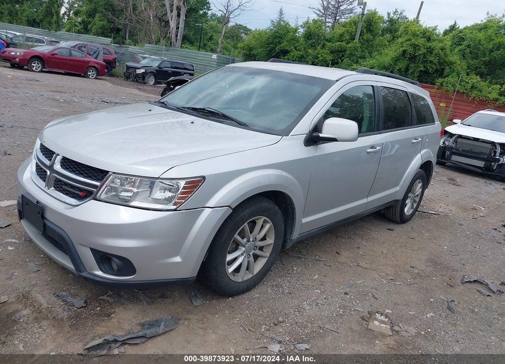 2013 DODGE JOURNEY SXT VIN: 3C4PDCBBXDT630961