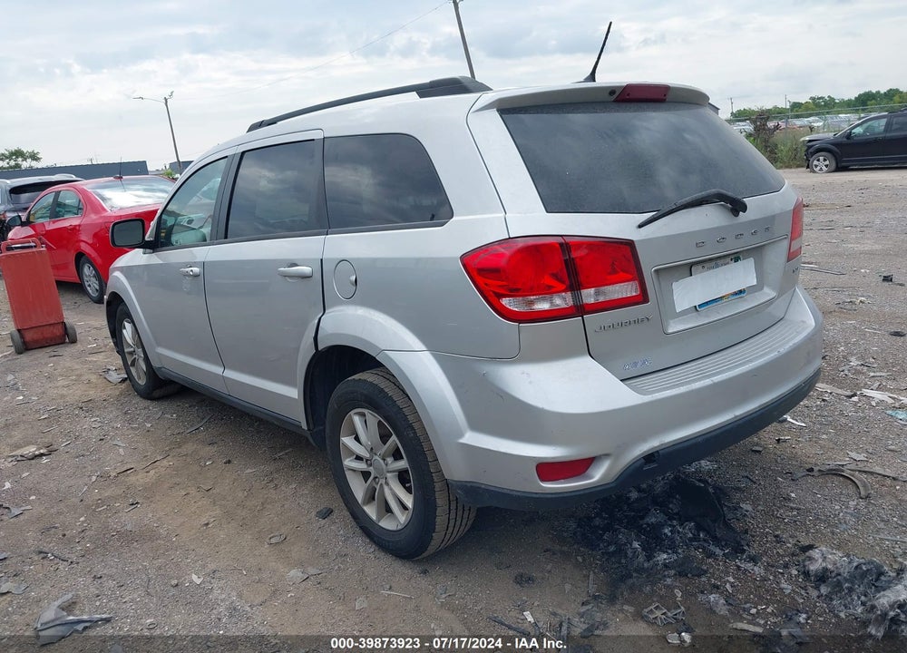 2013 DODGE JOURNEY SXT VIN: 3C4PDCBBXDT630961