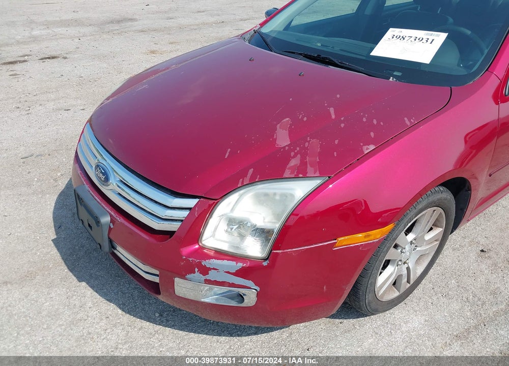 2008 FORD FUSION SEL VIN: 3FAHP08Z98R255488
