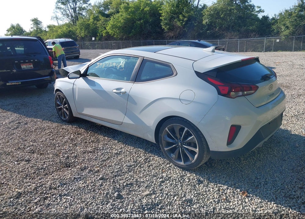 2019 HYUNDAI VELOSTER 2.0 PREMIUM VIN: KMHTG6AF2KU003701