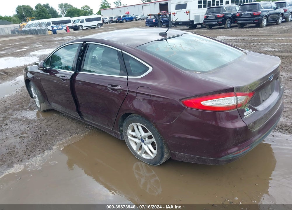 2013 FORD FUSION SE VIN: 3FA6P0HR6DR327331
