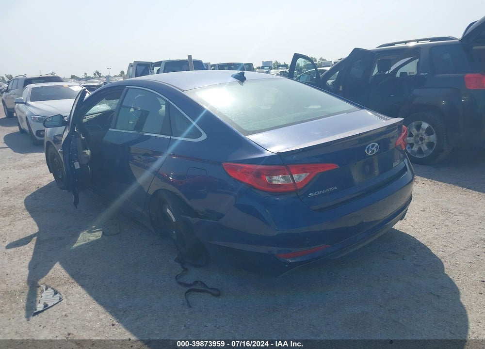 2015 HYUNDAI SONATA SE VIN: 5NPE24AF6FH156856