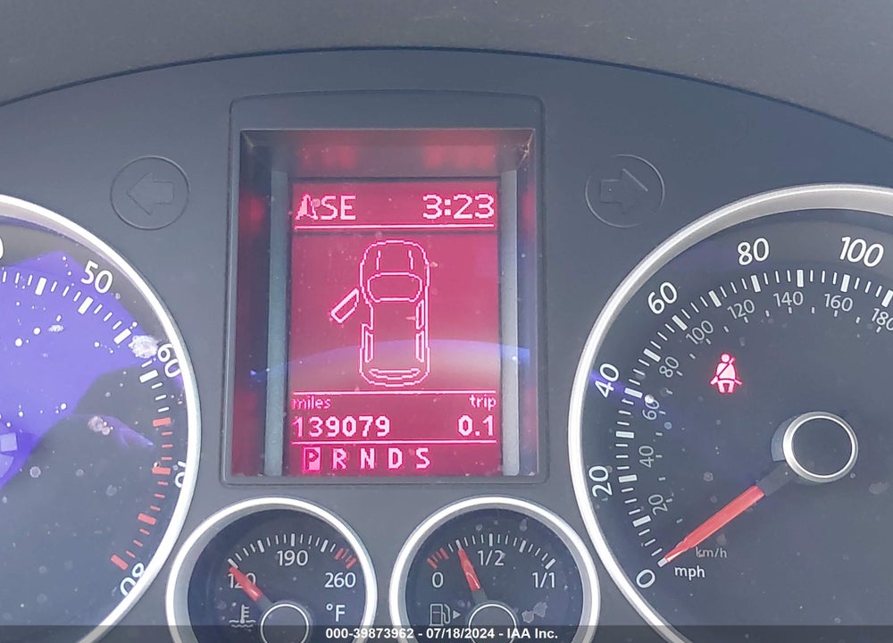 2009 VOLKSWAGEN GTI 2-DOOR VIN: WVWFV71K99W104257