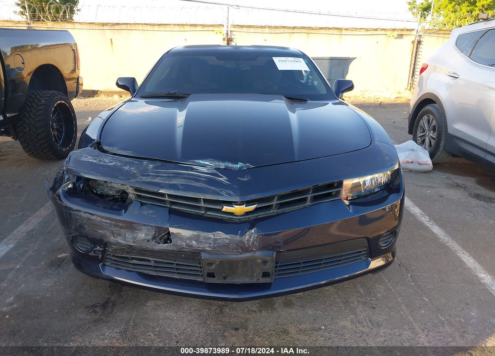 2015 CHEVROLET CAMARO 2LS VIN: 2G1FB1E32F9196754