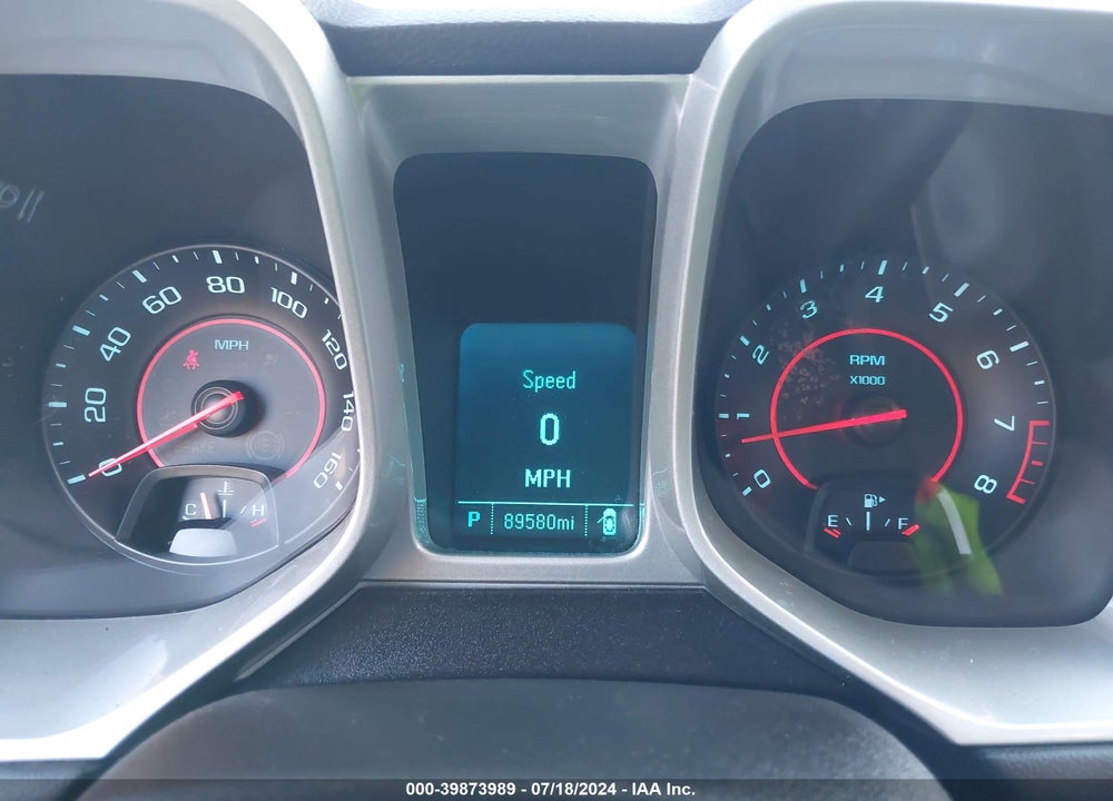 2015 CHEVROLET CAMARO 2LS VIN: 2G1FB1E32F9196754