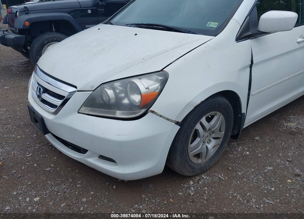2007 HONDA ODYSSEY EX-L VIN: 5FNRL38617B443343